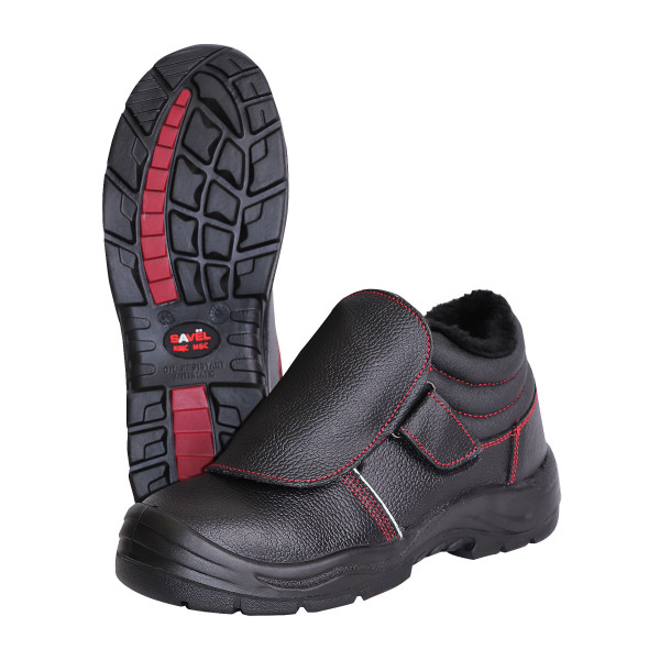 Ботинки "Сварщик-Сириус", кожа, ПКП, иск. мех, ПУ-Нитрил