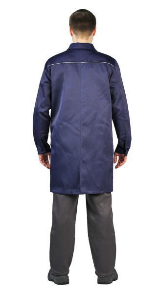 Халат синий мужской Валент URSUS ХАЛ521-001