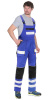 Полукомбинезон "ТРЭКС" васильковый с черным, СОП (ЧЗ)