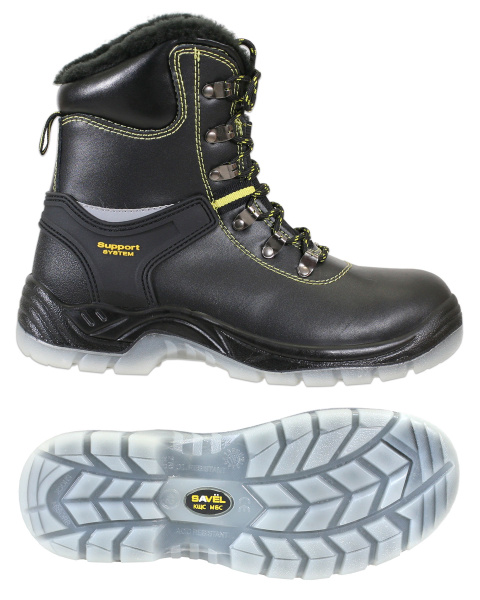 Ботинки "Комфорт/ю", кожа, нат. мех, ПУ-ТПУ