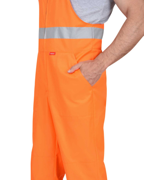 Костюм "Терминал-3-РОСС" куртка, п/к оранжевая с темно-синим