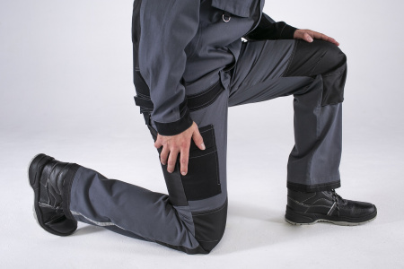 Костюм Милан (тк.Карелия,260) брюки, серый/черный