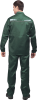 Костюм ОПЕРАТОР летний, зеленый, смесовая (куртка, брюки) Кос 576 (ЧЗ)