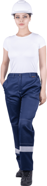 Костюм РОУД летний, синий-василек, женский (Куртка+брюки)