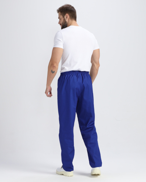 Костюм мужской ХАССП-Стандарт NEW (тк.Смесовая,160), васильковый (ЧЗ)