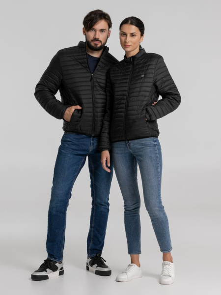 Куртка с подогревом Thermalli Meribell, черная (ЧЗ)