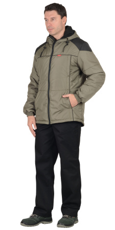 Куртка "Спринтер" мужская, оливковая с черным (ЧЗ)