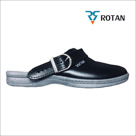 Сабо унисекс, черные, арт. 1849 Молдшуз