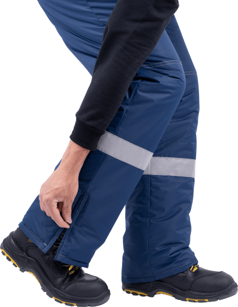 Костюм ЕНИСЕЙ зимний синий-бежевый, куртка/ п/к КОС 1100 Нортси Лайт Аква5, пл. 120 г/м²