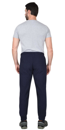 Брюки флисовые "Комфорт" темно-синие (ЧЗ)