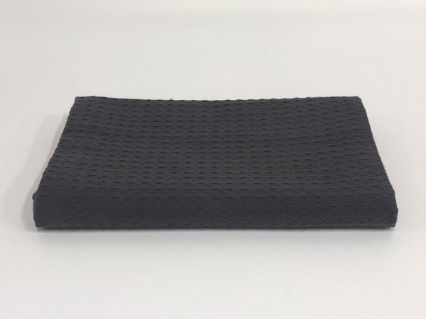 Полотенце вафельное 220 гр. Деметра (40х60), т.серый (ЧЗ)