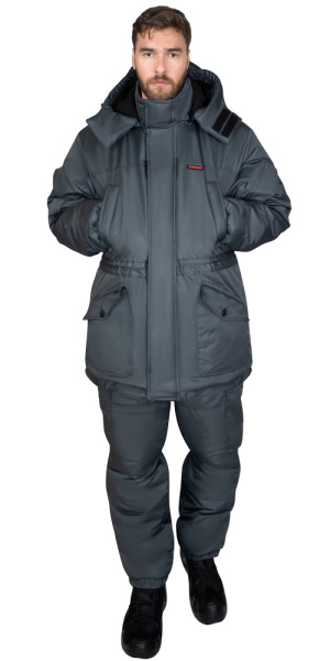 Костюм "ГОРКА" зимний: куртка, брюки т. серый