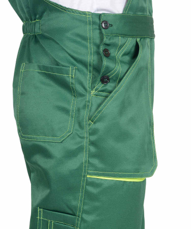 Полукомбинезон "CROWN" зеленый с неоновым