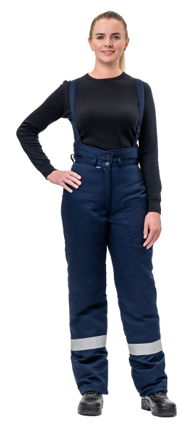 Брюки женские «Зима» для защиты от пониженных температур, механич. воздействий (истирания) и ОПЗ