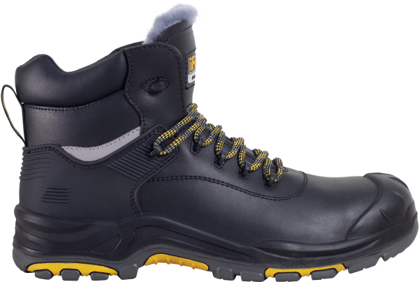 Ботинки iForm® ORIGINAL (ОРИДЖИНАЛ) с КП и КС нат мех, кожаные ПУ/нитрил Бот 189