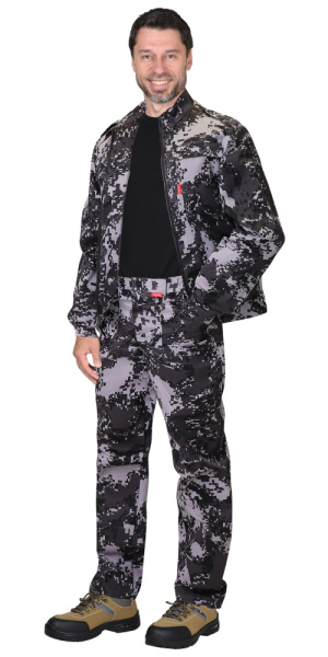 Костюм "Блокпост/Вымпел" КМФ Серый город (тк.кроун-принт) (ЧЗ)