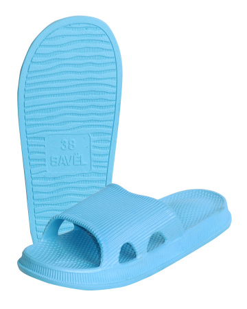 Тапочки из вспененного ПВХ "Сириус-Фотон", небесно-голубые