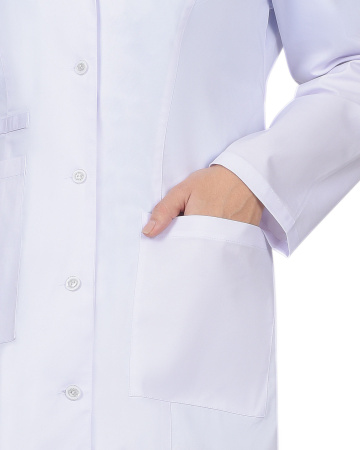 Халат "ИРИДА" женский белый (ЧЗ)