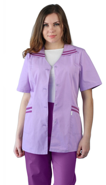 Костюм женский "Сфера" сиреневый с лиловым