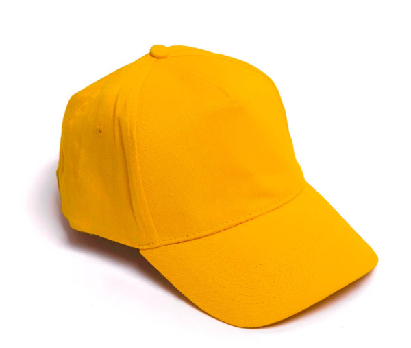 Бейсболки полувелюр (Желтый)