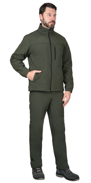 Куртка "Азов" софтшелл хаки (ЧЗ)