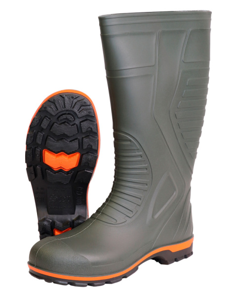 Сапоги мужские ПВХ Люкс (3х компонентные, НМС КЩС, 38см.) Инспектор К-40 МБС