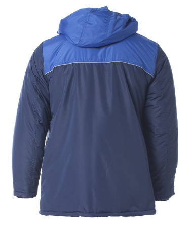 Куртка утеплённая женская «СНЕЖАНА» цв. синий с васильковым