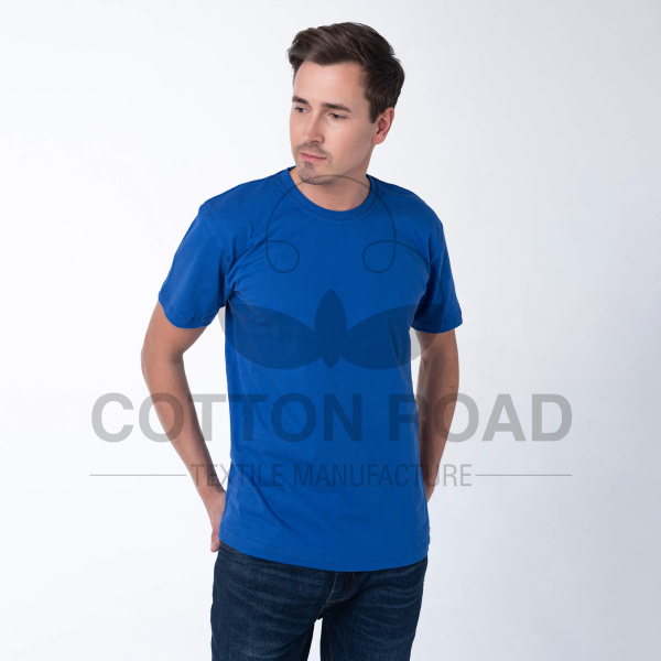 Футболки МУЖСКИЕ трикотажные (состав: 100% х/б); плотность 180 гр/м² (Роял)