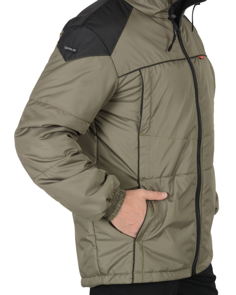 Куртка "Спринтер" мужская, оливковая с черным (ЧЗ)