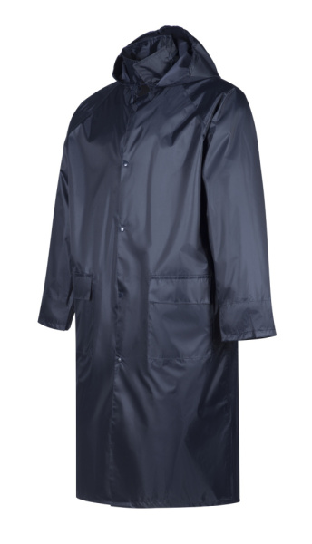 Плащ нейлон с ПВХ синий